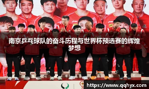 南京乒乓球队的奋斗历程与世界杯预选赛的辉煌梦想